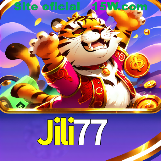 Imagem promocional da Jili77 mostrando a plataforma e suas vantagens